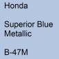 Preview: Honda, Superior Blue Metallic, B-47M.